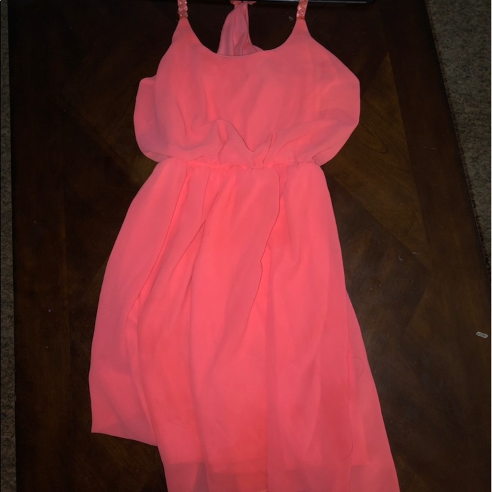 Rue 21 bright coral dress. Size M